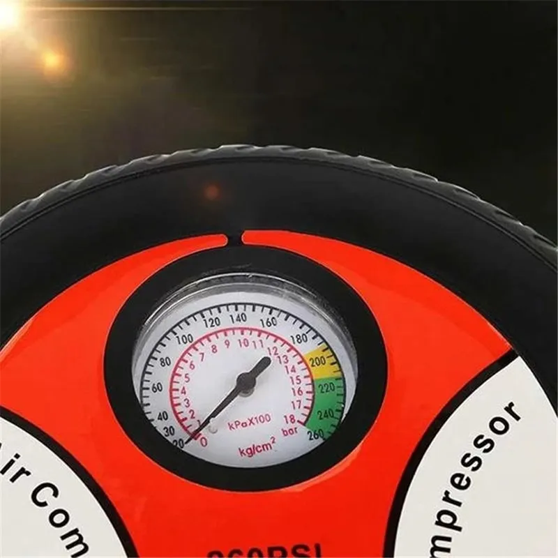 ⁦משאבת אוויר לרכב 260PSI DC 12V משאבה אוטומטית ניידת⁩ – תמונה ⁦3⁩