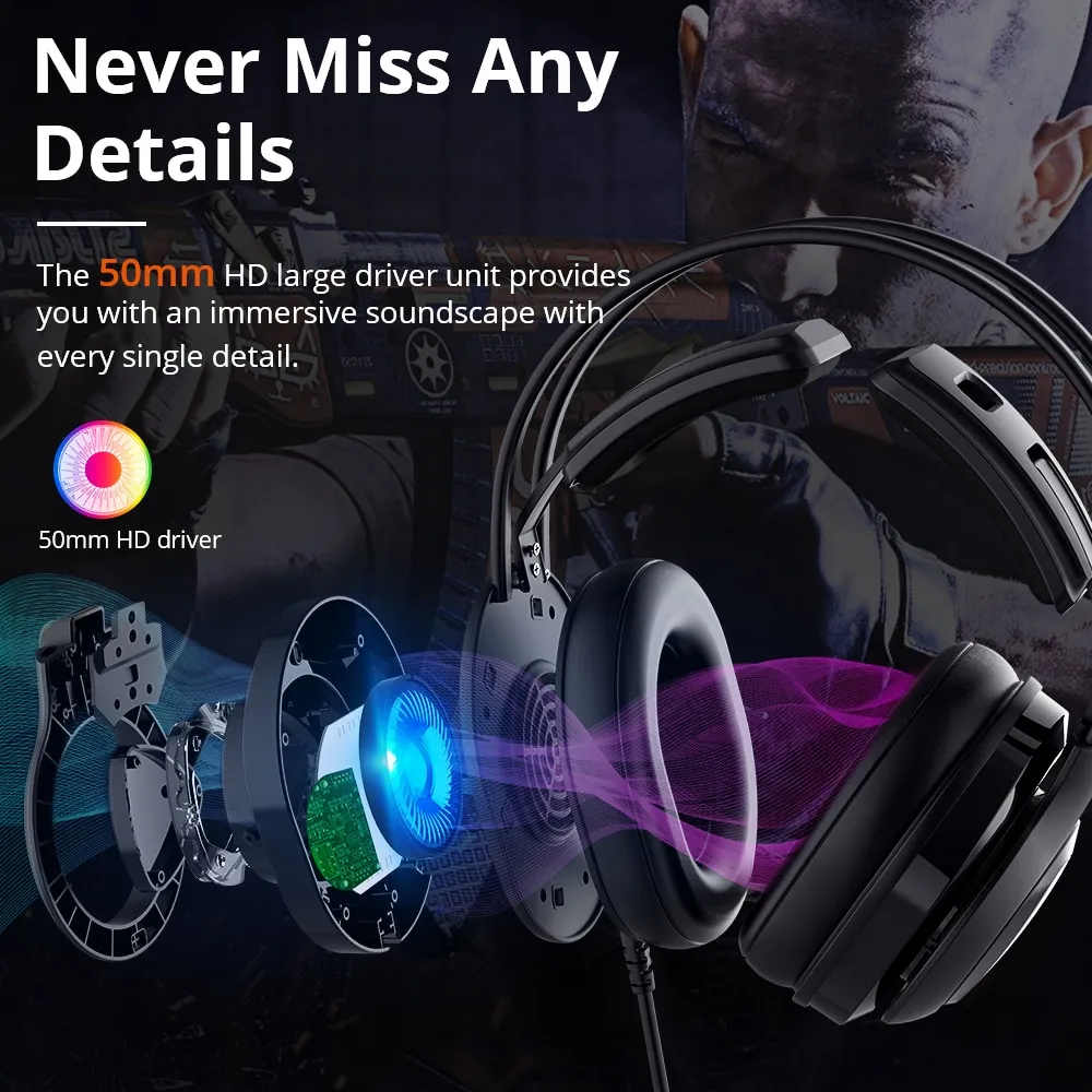 ⁦אוזניות גיימינג מטורפות מבית Tronsmart⁩ – תמונה ⁦2⁩