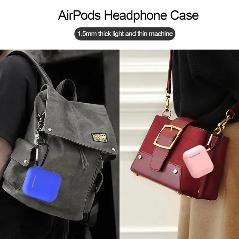 כיסוי לאוזניות איירפודס עם שאקל AirPods – תמונה 7