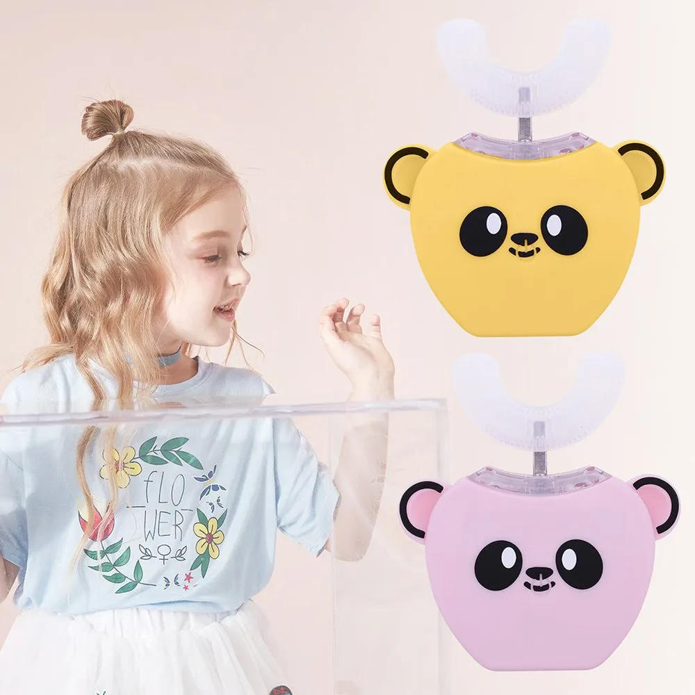 ⁦מברשת שיניים לילדים נטענת 360 מעלות לנקיון יסודי של השיניים⁩ – תמונה ⁦2⁩