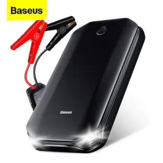 בוסטר התנעה איכותי מבית המותג baseus לרכב בעל 8000mah/סוללת חירום וסוללה חיצונית לטעינת סלולרים