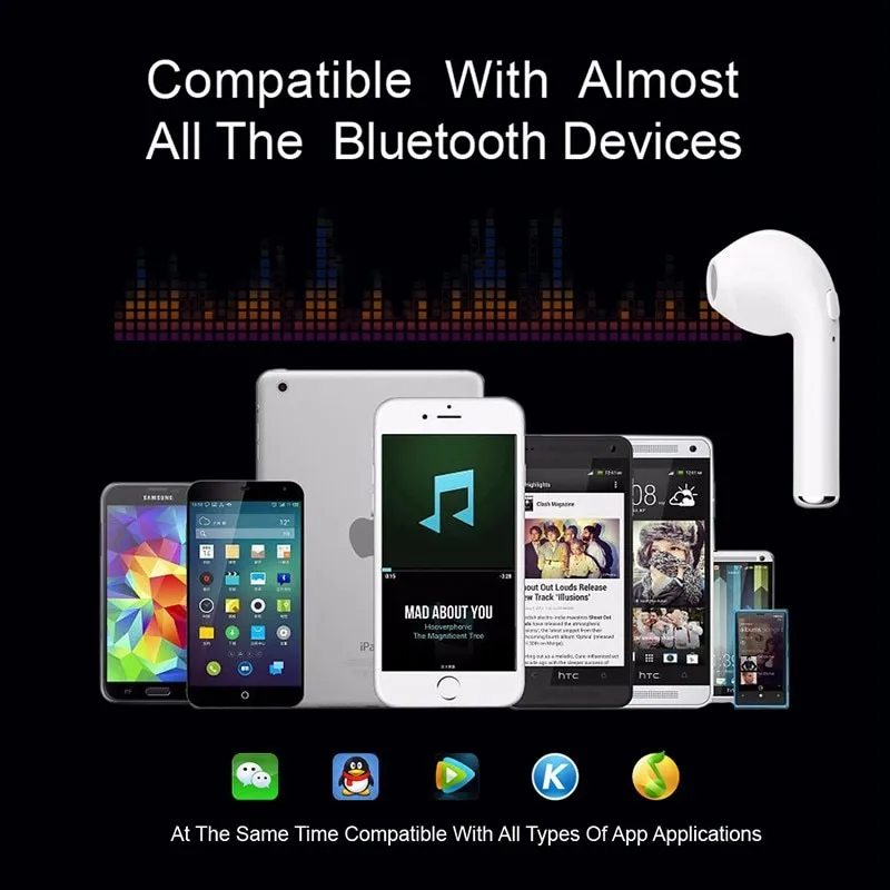 ⁦זוג אוזניות Bluetooth אלחוטיות בטכנולוגיה חדשנית TWS המתאימות לכל פעילות⁩ – תמונה ⁦4⁩