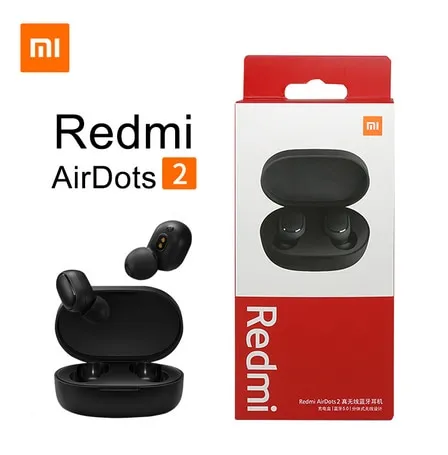 ⁦אוזניות אלחוטיות שיאומי Xiaomi Redmi AirDots 2⁩ – תמונה ⁦2⁩