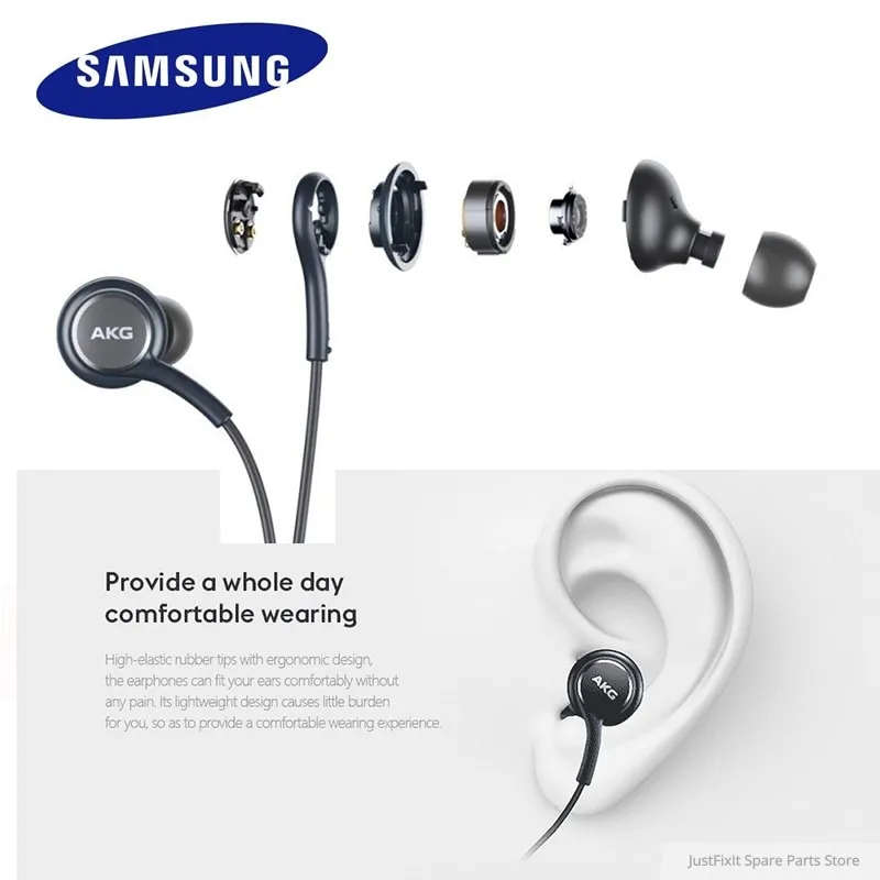 ⁦אוזניות AKG In-Ear מקוריות של חברת SAMSUNG⁩ – תמונה ⁦8⁩