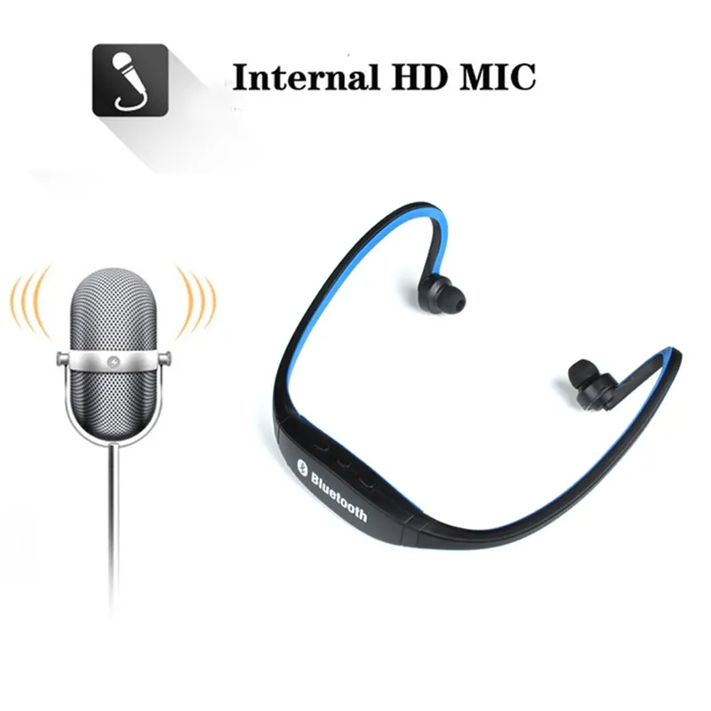 ⁦אוזניות ספורט Bluetooth בעלות מיקרופון מובנה ותמיכה בכרטיס זיכרון!⁩ – תמונה ⁦6⁩