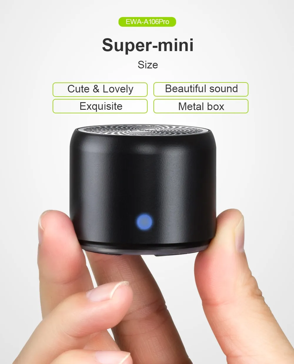 ⁦רמקול Bluetooth נייד EWA A106 PRO⁩ – תמונה ⁦2⁩