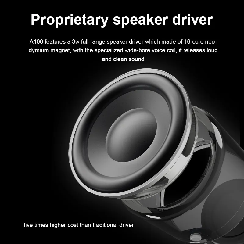 ⁦רמקול Bluetooth נייד EWA A106 PRO⁩ – תמונה ⁦5⁩