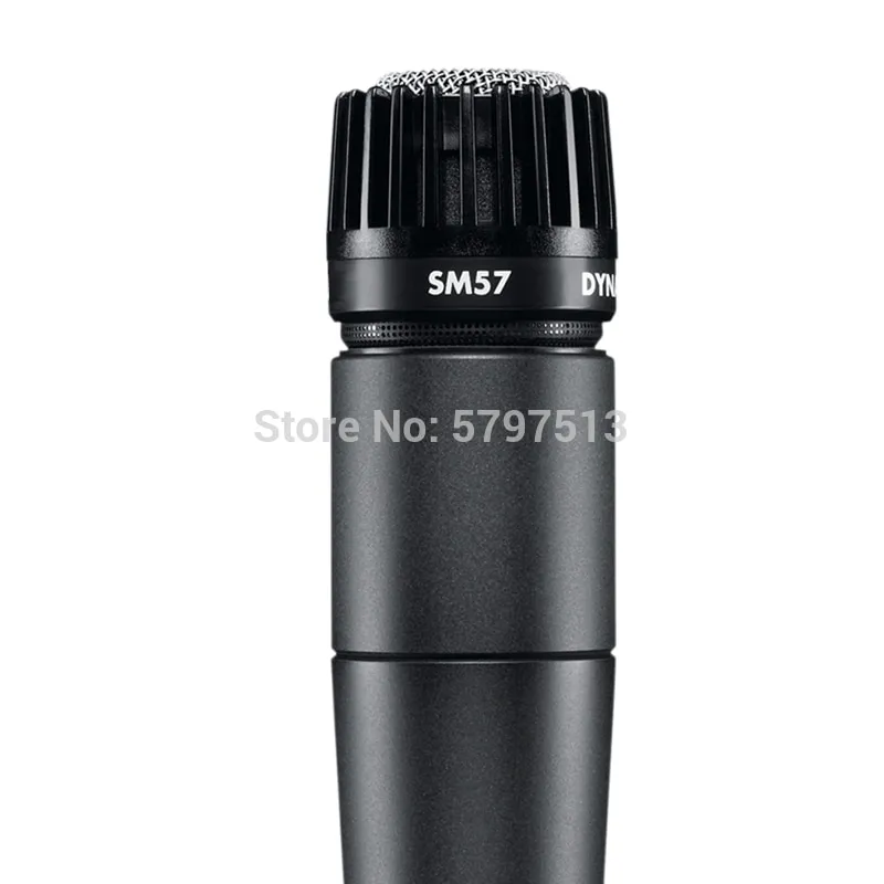 ⁦מיקרופון דינמי מקצועי SHURE 57 דגם סיני⁩ – תמונה ⁦6⁩