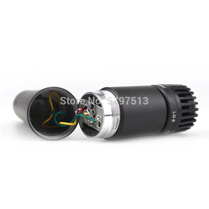 ⁦מיקרופון דינמי מקצועי SHURE 57 דגם סיני⁩ – תמונה ⁦5⁩