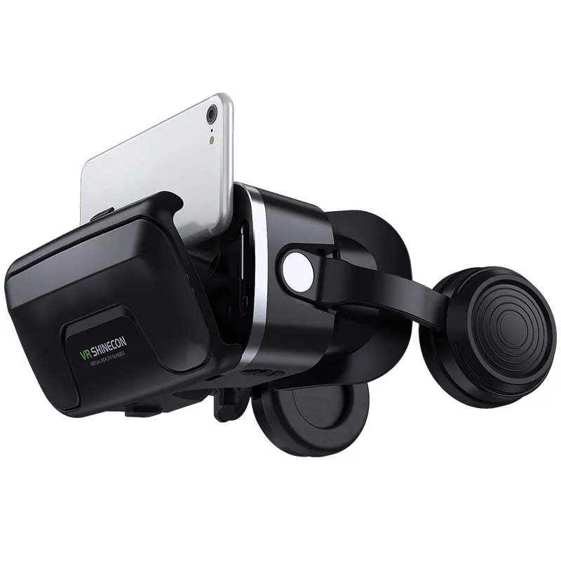 משקפי מציאות מדומה סטריאופוניים VR SHINECON 10.0 הדגם החדש ביותר! – תמונה 7