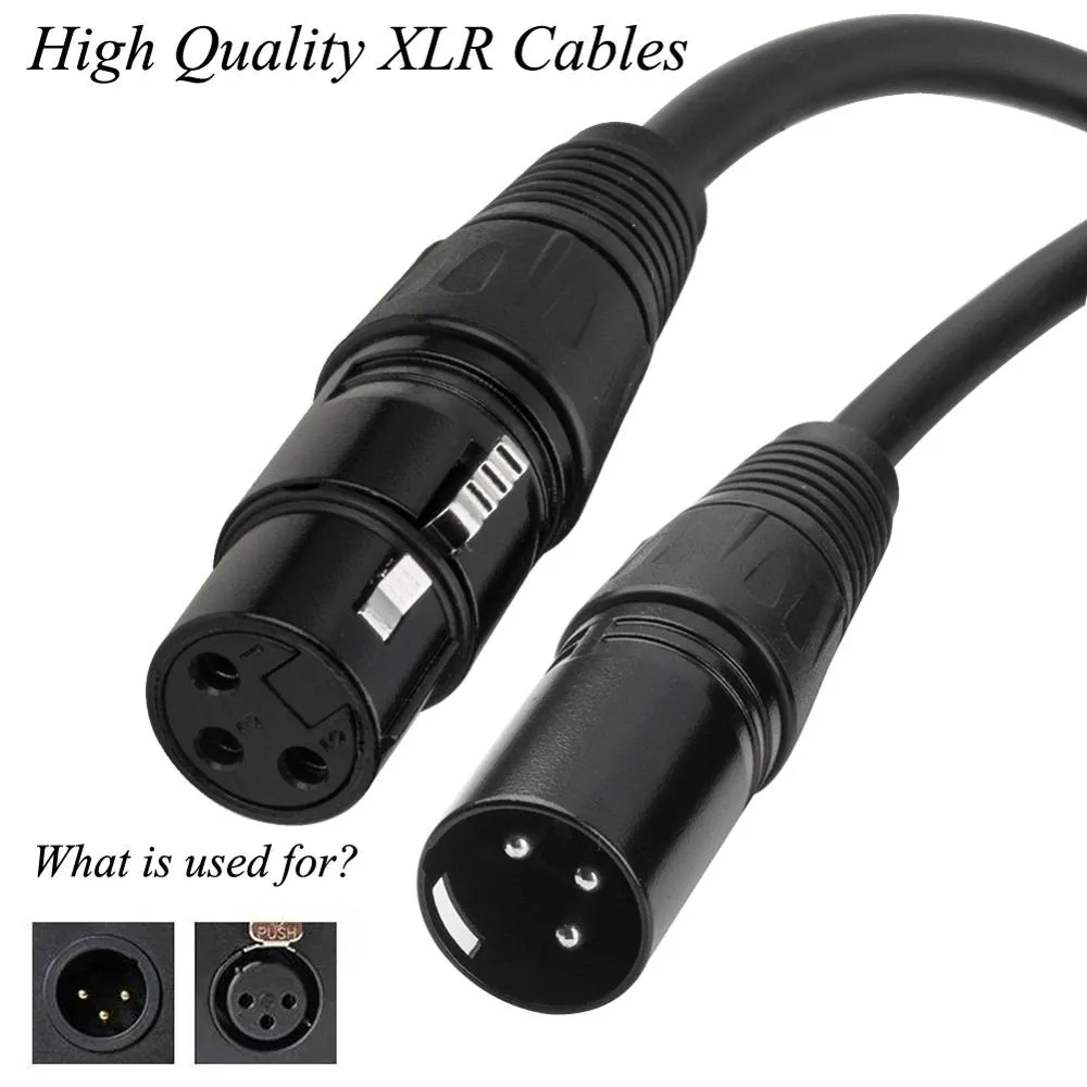 כבל XLR מקצועי מבית Bochara – תמונה 4