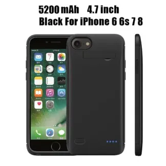 כיסוי מטען לאייפון 8 בקיבולת עוצמתית של 5200mAh