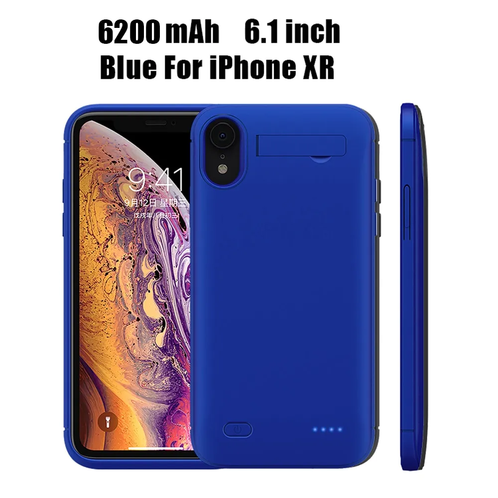 כיסוי מטען לאייפון XR בקיבולת עוצמתית של 6200mAh – תמונה 8