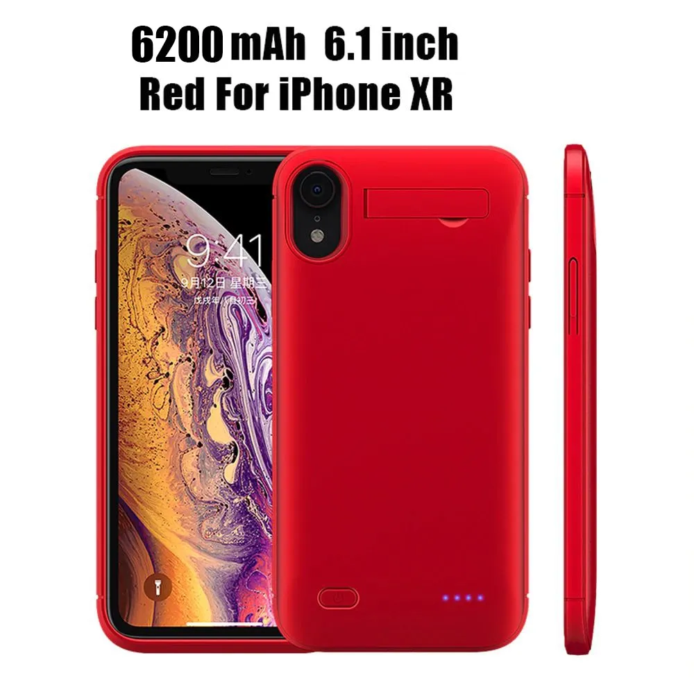 כיסוי מטען לאייפון XR בקיבולת עוצמתית של 6200mAh – תמונה 7