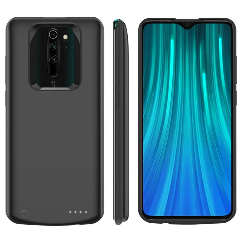 כיסוי מטען סוללה ל-Xiaomi Redmi Note 8 Pro  בקיבולת עוצמתית של 5000mAh