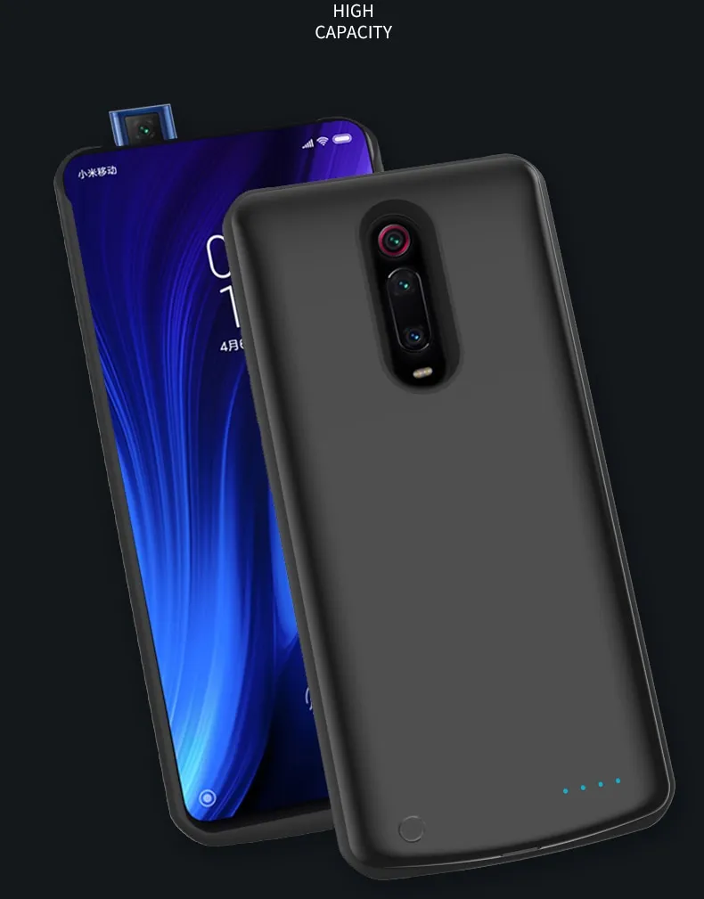 ⁦כיסוי מטען סוללה ל-Xiaomi Redmi K20 בקיבולת עוצמתית של 5000mAh⁩ – תמונה ⁦2⁩