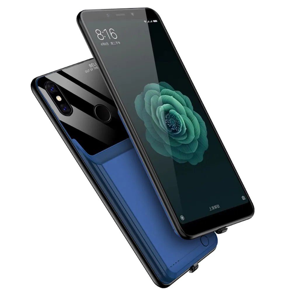 כיסוי מטען סוללה ל-Xiaomi Mi 8 בקיבולת עוצמתית של 10000mAh
