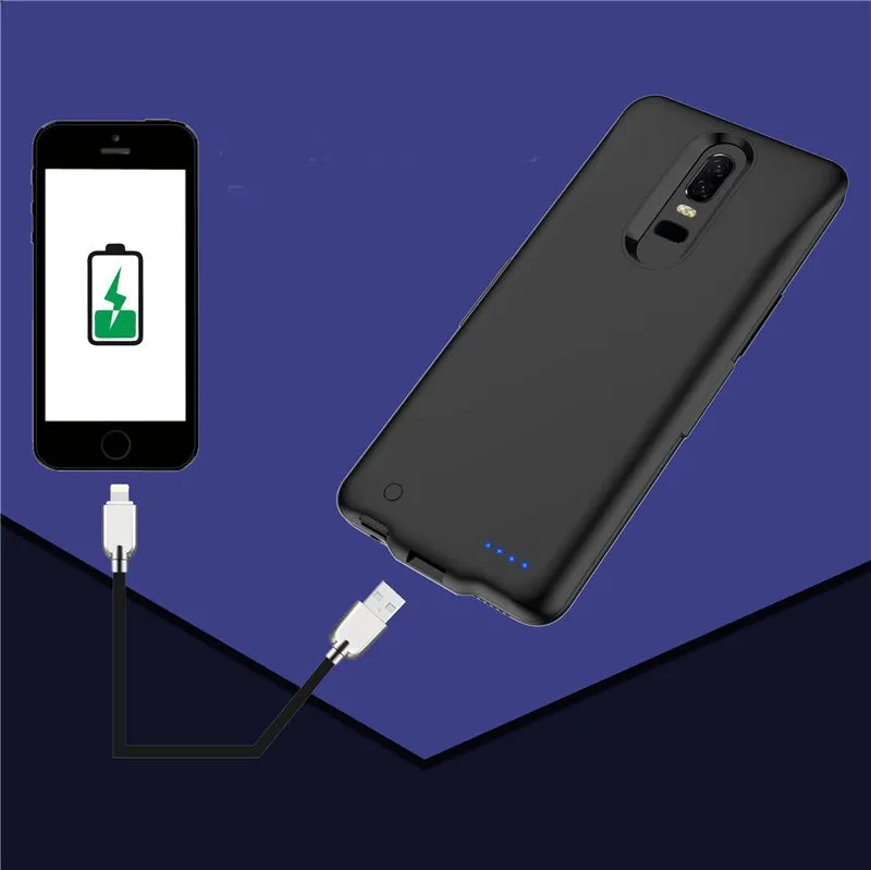 ⁦כיסוי מטען סוללה ל-Xiaomi PocoPhone F1 בקיבולת עוצמתית של 5000mAh⁩ – תמונה ⁦4⁩