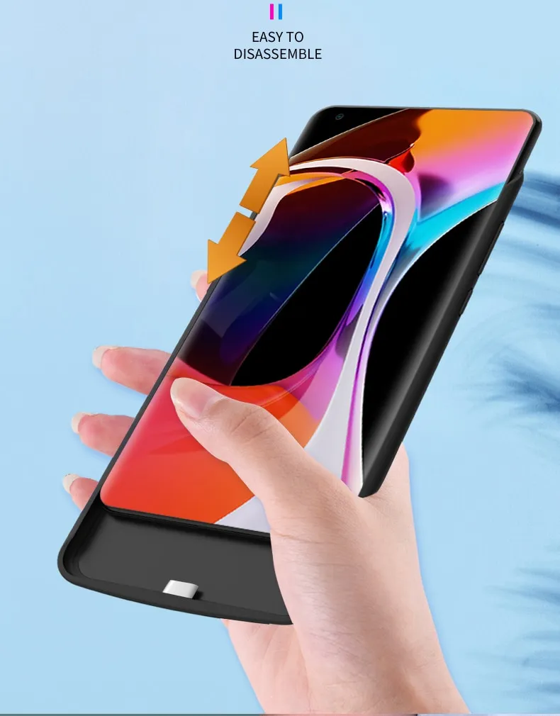 ⁦כיסוי מטען סוללה ל-Xiaomi Mi 10 PRO בקיבולת עוצמתית של 5000mAh⁩ – תמונה ⁦5⁩