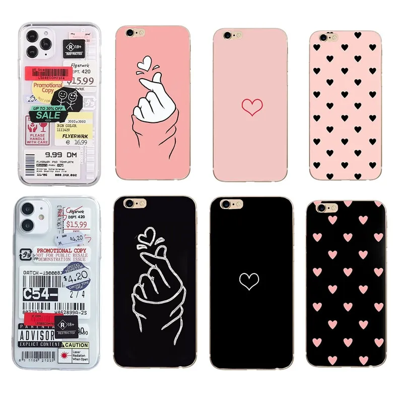 כיסוי סיליקון בעיצוב מדהים לבחירה לאייפון iPhone 6s Plus