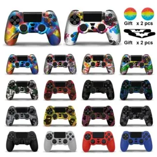 מגיני סיליקון לשלטי PS4 במגוון צבעים ודוגמאות!