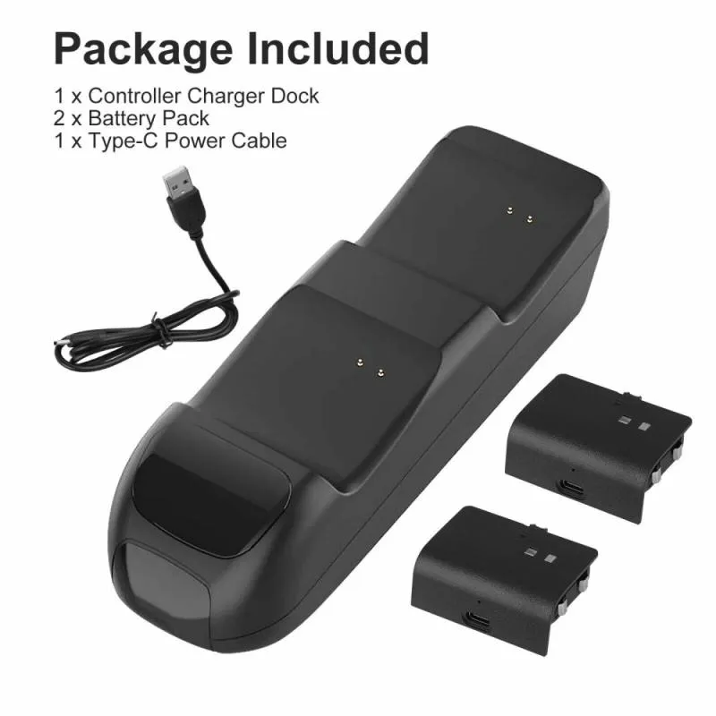 ⁦מטען זוגי לבקרי אקס בוקס Xbox Series X/S⁩ – תמונה ⁦7⁩