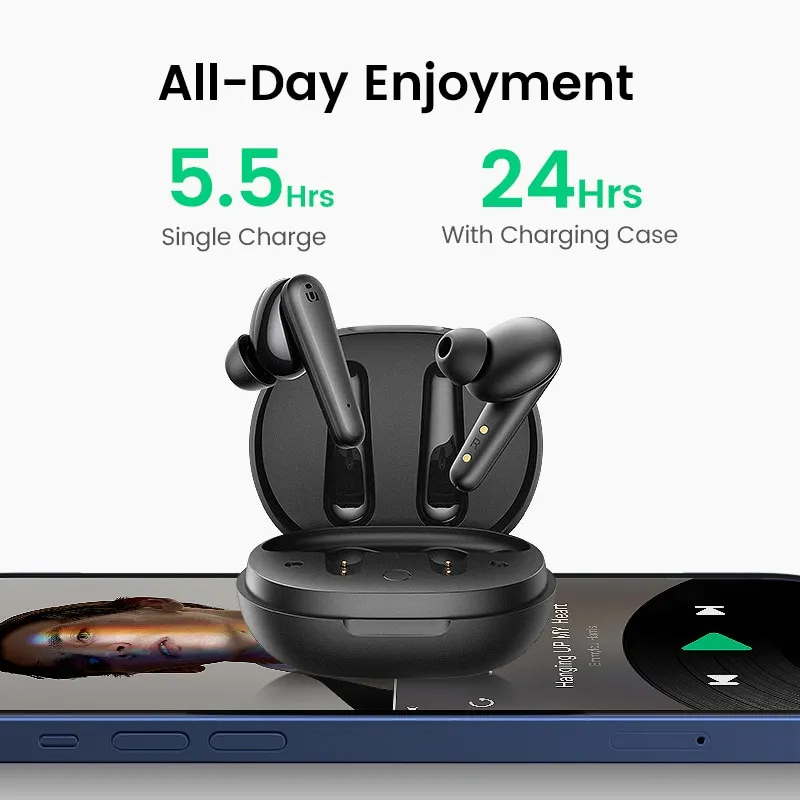 ⁦אוזניות אלחוטיות TWS המלאות מבית UGREEN - הדגם החדש HiTune T1⁩ – תמונה ⁦5⁩