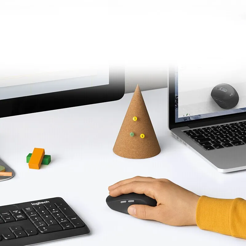עכבר אלחוטי Logitech M590 Multi-Device Silent wireless – תמונה 4