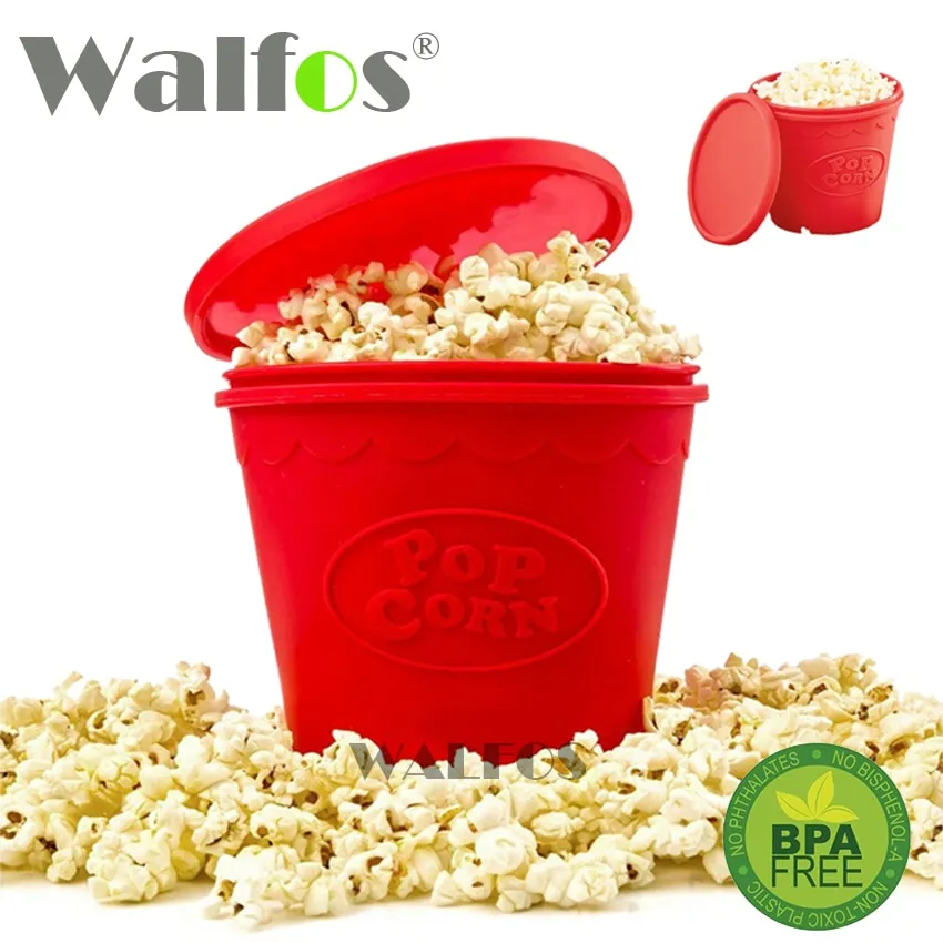 ⁦כלי מסילקון להכנת פופקורן במיקרוגל מבית WALFOS⁩ – תמונה ⁦2⁩