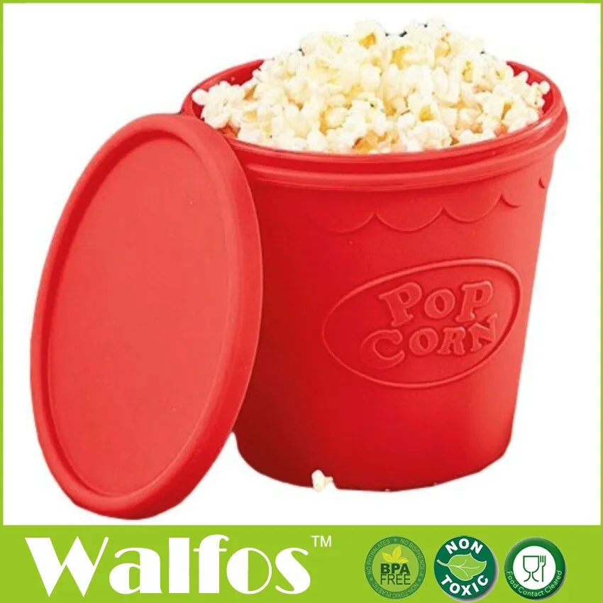 ⁦כלי מסילקון להכנת פופקורן במיקרוגל מבית WALFOS⁩ – תמונה ⁦4⁩