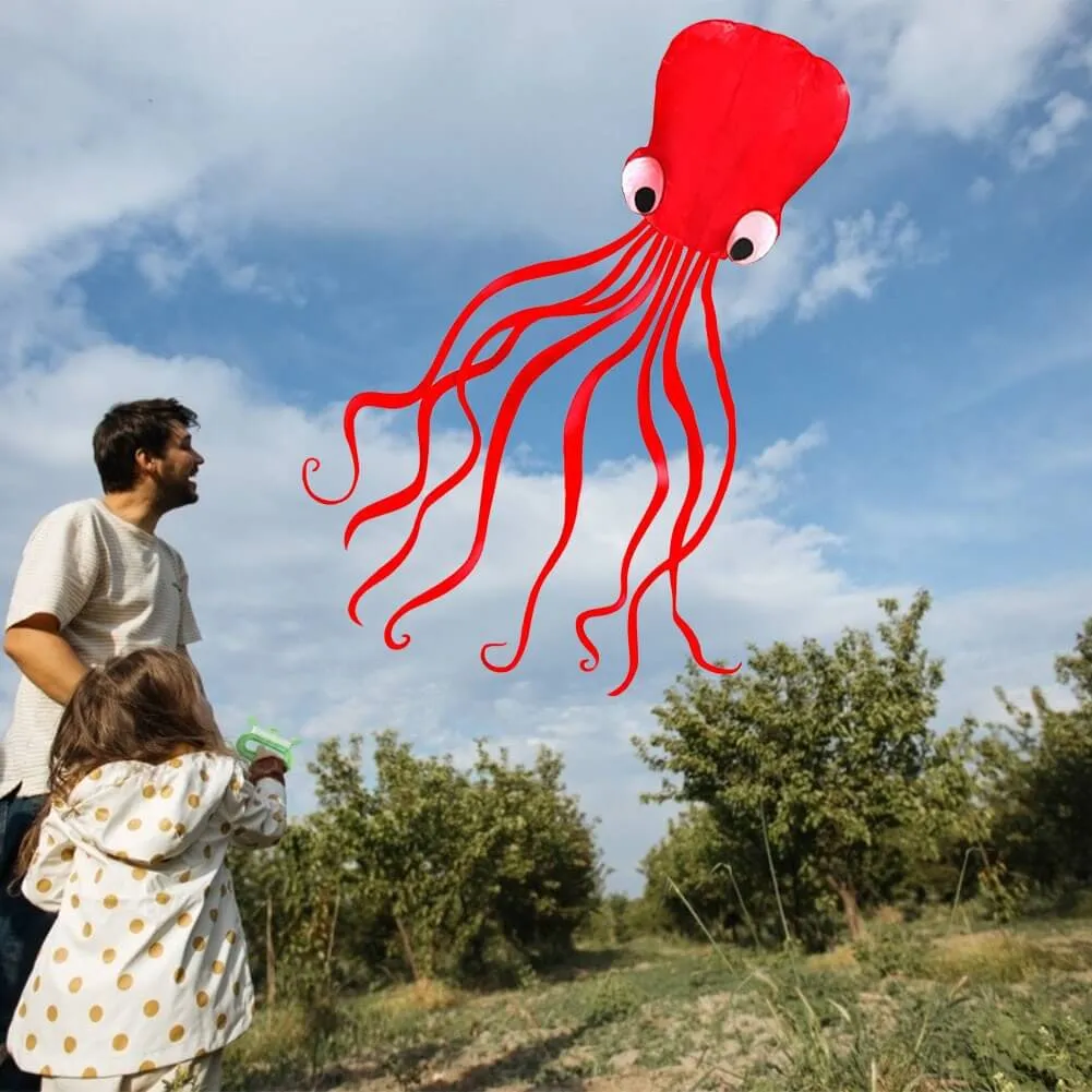 ⁦עפיפון בצורת תמנון ענק 3D⁩ – תמונה ⁦5⁩