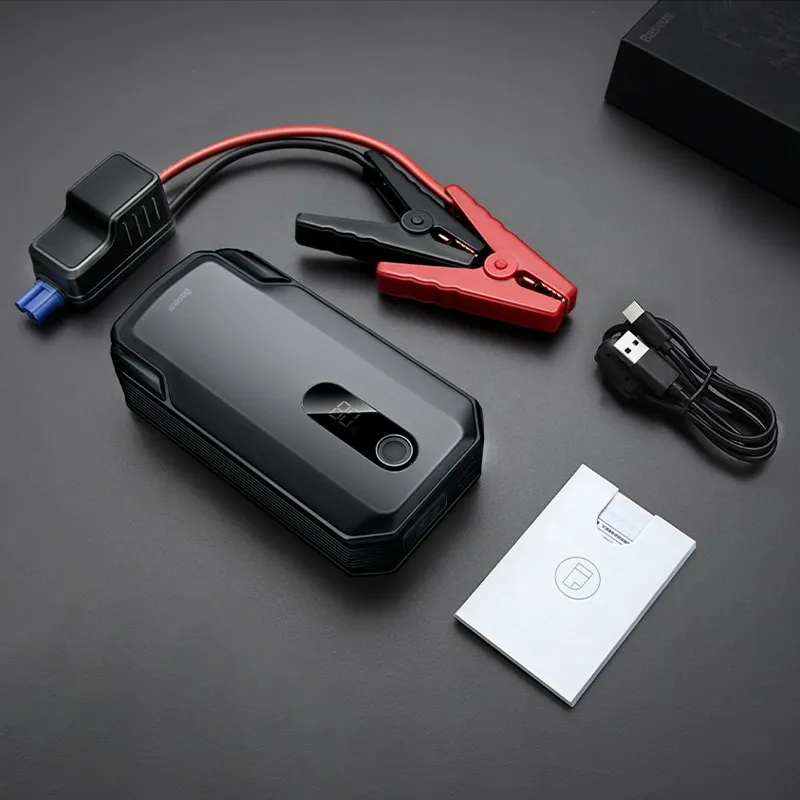⁦בוסטר התנעה לרכב מבית Baseus דגם חדש וחזק יותר 20,000mAh!⁩ – תמונה ⁦8⁩