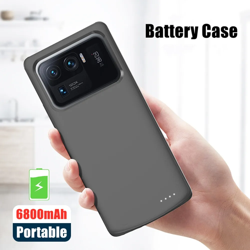 כיסוי סוללה ל-Xiaomi Mi 11 Lite בקיבולת עוצמתית של 6800mAh – תמונה 2
