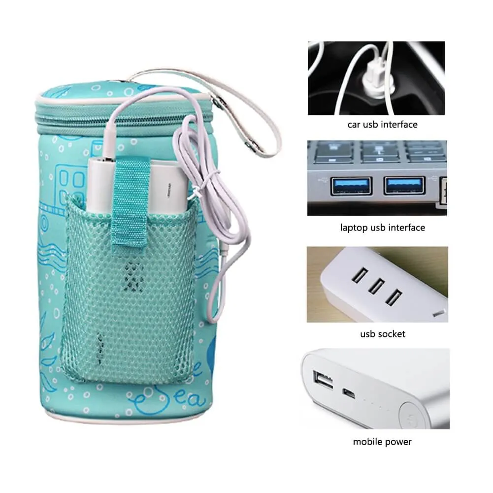 ⁦מחמם בקבוקי תינוק נייד עם חיבור ל USB – קל וקומפקטי!⁩ – תמונה ⁦2⁩