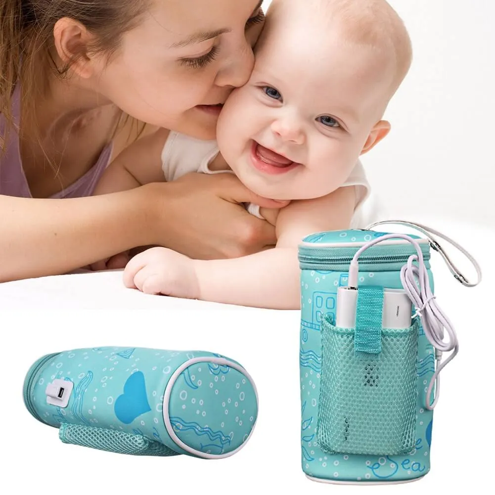 מחמם בקבוקי תינוק נייד עם חיבור ל USB – קל וקומפקטי!