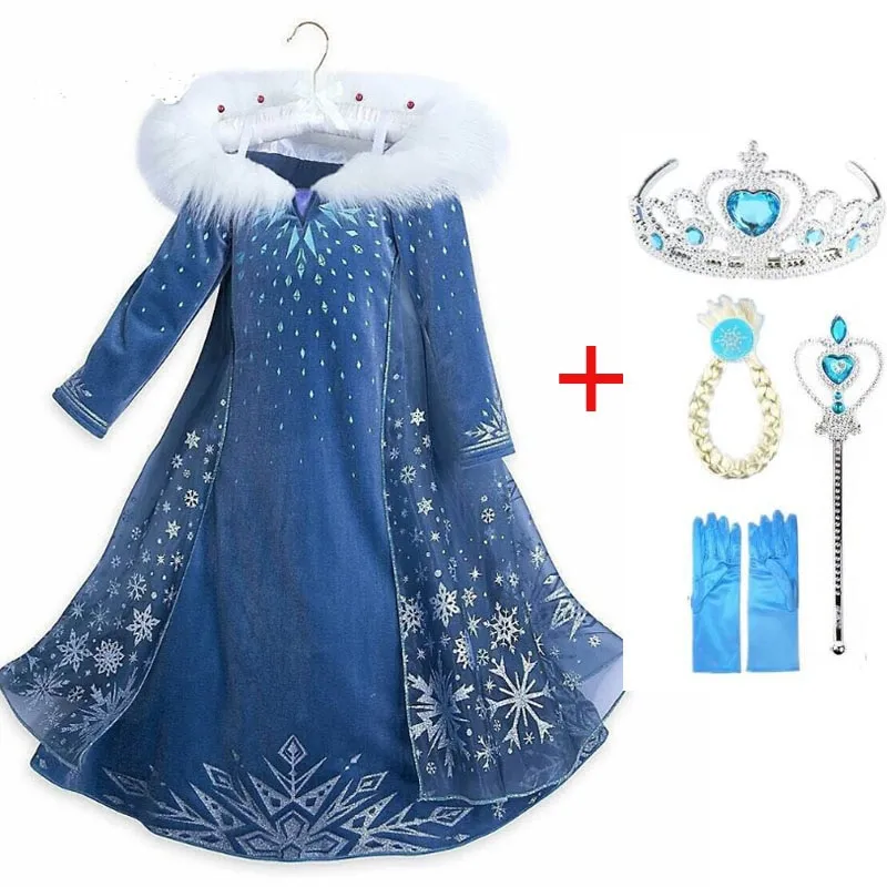 תחפושות "פרוזן-אנה ואלזה" לפורים לילדות Frozen