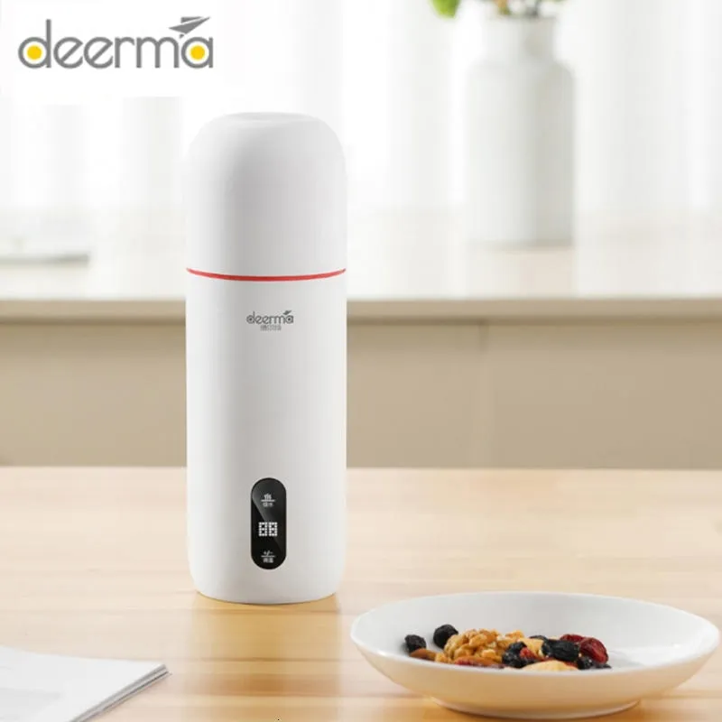 ⁦תרמוס עם קומקום מובנה מבית שיאומי Xiaomi Deerma - מים חמים בכל מקום ובכל זמן!⁩ – תמונה ⁦2⁩