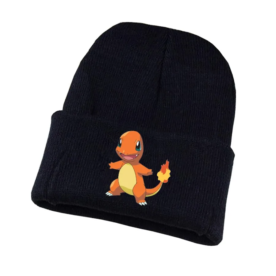 ⁦כובע צמר שחור פוקימון Pokemon⁩ – תמונה ⁦2⁩