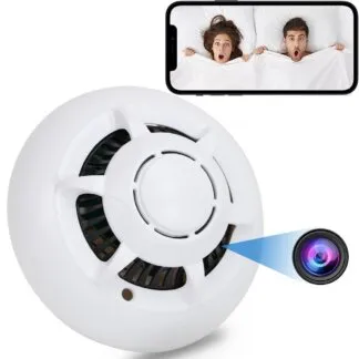 מצלמה נסתרת בגלאי עשן wi-fi