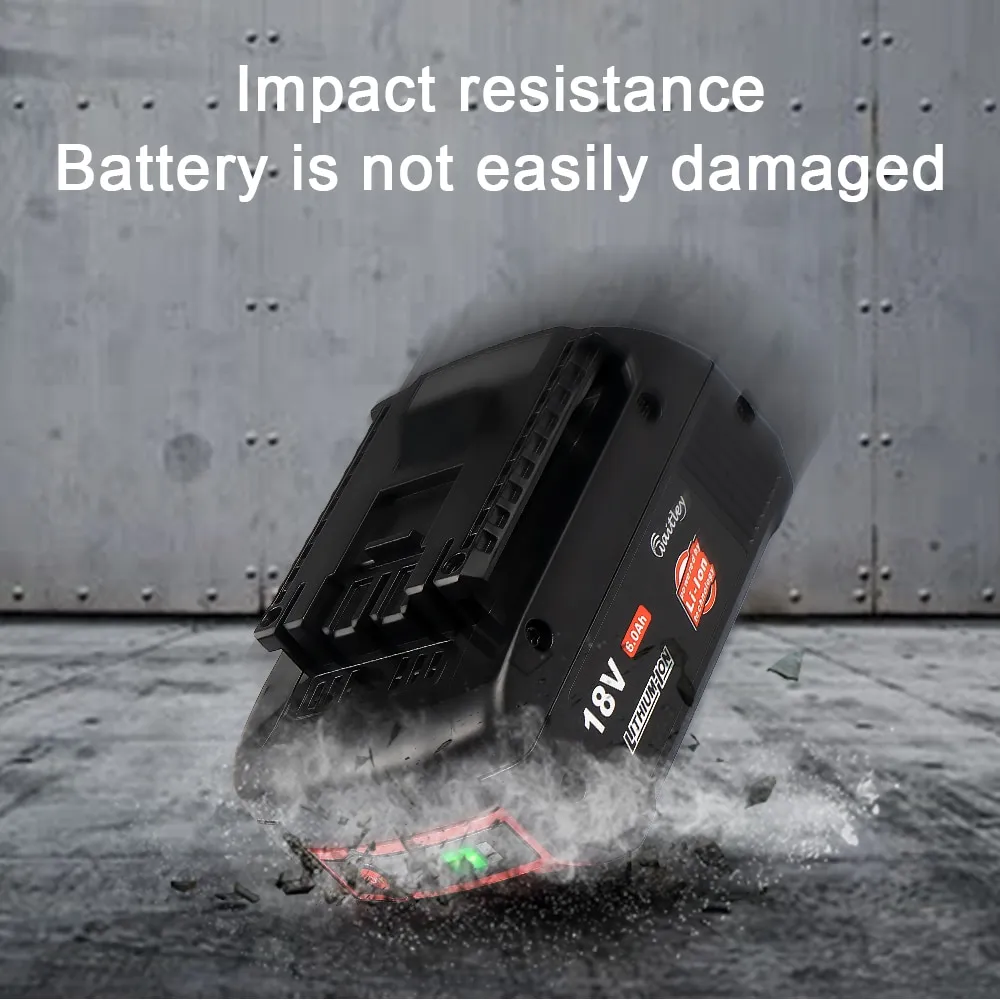 סוללה תואמת בוש Bosch Li-ion 18V 6000mAh – תמונה 3