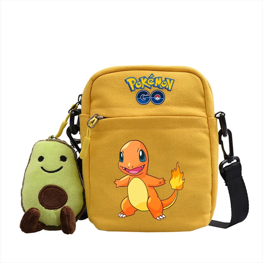 ⁦תיקי צד פוקימון Pokemon עם רצועה  - במבחר צבעים והדפסים!⁩ – תמונה ⁦4⁩