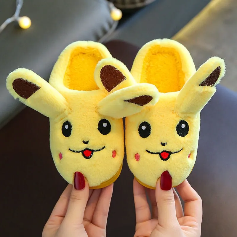 ⁦נעלי בית פרוותיות עם אוזניים - פוקימון Pokemon⁩ – תמונה ⁦4⁩