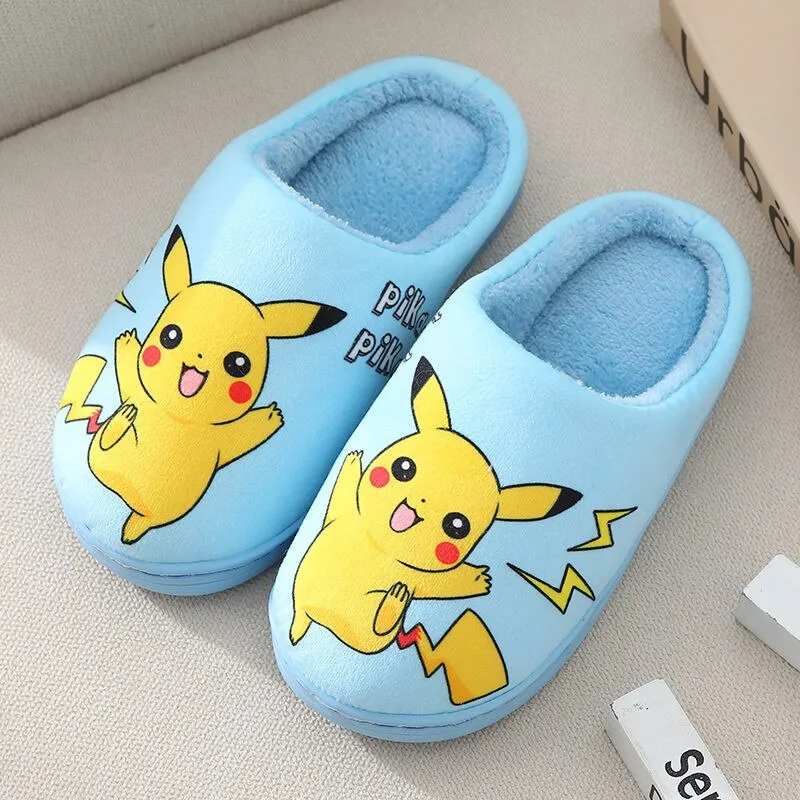 ⁦נעלי בית לחורף פיקאצ’ו פוקימון Pokemon⁩ – תמונה ⁦2⁩