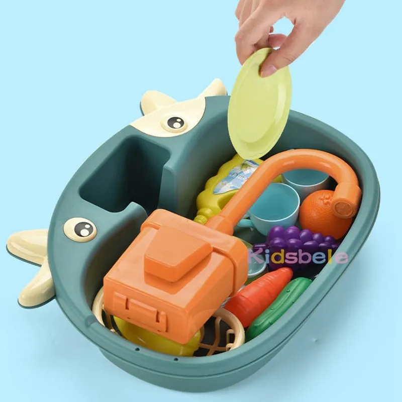 ⁦צעצוע משחק כיור ושטיפת כלים⁩ – תמונה ⁦5⁩