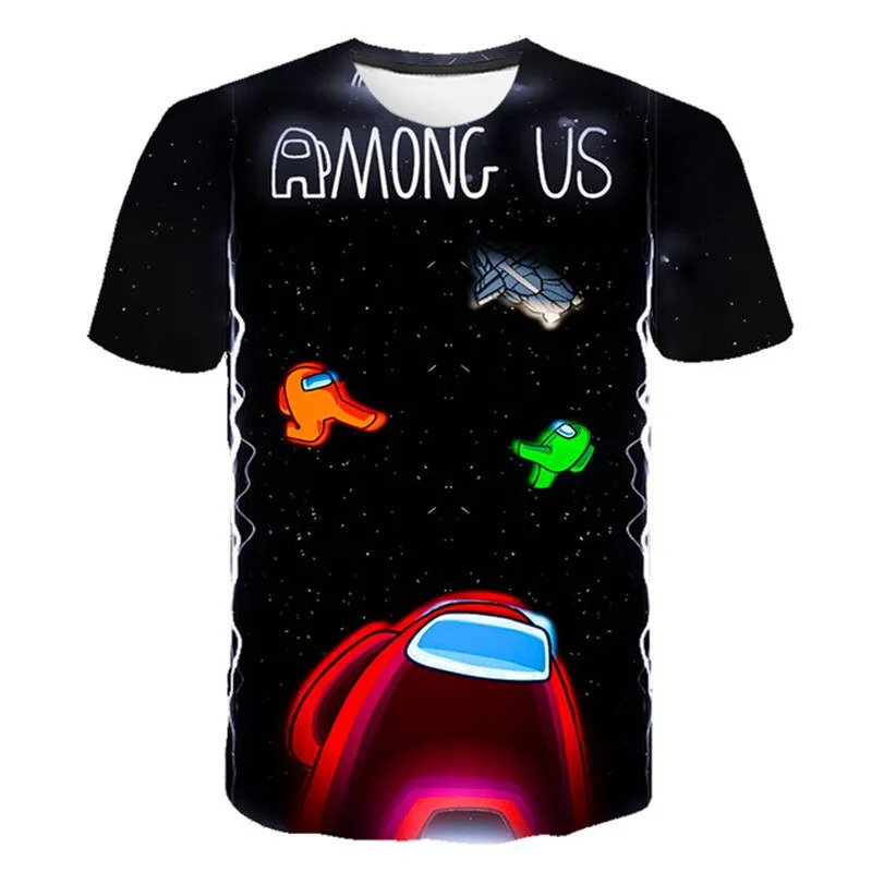 חולצות טי שירט קצרות לילדים - אמונג אס Among Us – תמונה 6