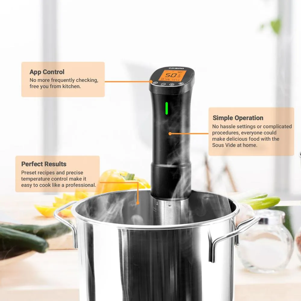 ⁦מכשיר בישול מקצועי סו-ויד Inkbird ISV-200W!⁩ – תמונה ⁦3⁩