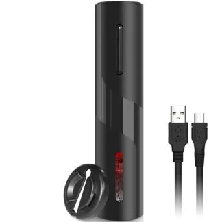פותחן בקבוקי יין חשמלי נטען באמצעות כבל USB