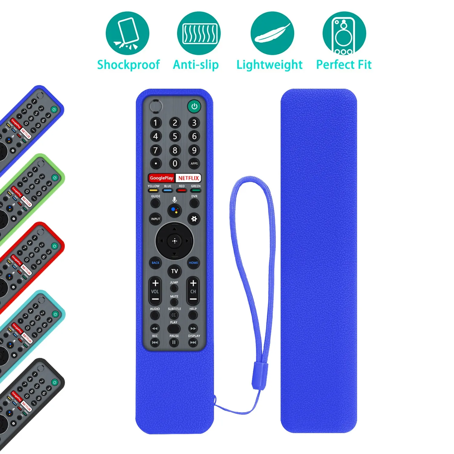 כיסוי מגן סיליקון לשלט סוני Sony RMF-TX600C RMF-TX500E TX600P TX600U RMF-TX600E – תמונה 3