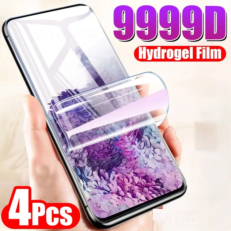 ⁦4 מגני מסך סיליקון לסמסונג גלקסי Samsung Galaxy A50 A51 A52 A70 A71 A72 A10 A20 A30 A40 A50 A51⁩ – תמונה ⁦2⁩