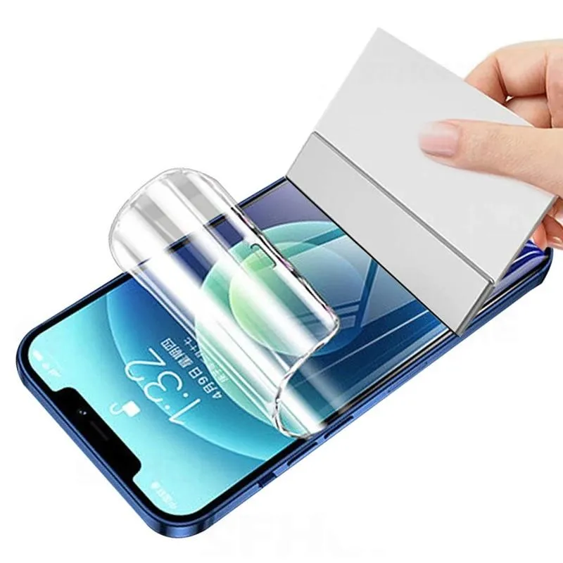 4 מגני מסך סיליקון לאייפון iPhone 13 12 11 Pro Max iPhone X XS XR XS MAX 6 7 8 Plus 11 12 13